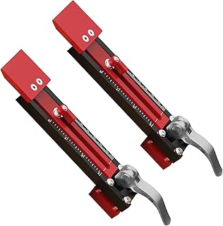 Outil de Pose de Bardage,Kit de 2 Gabarits de Mesure pour Bardage Maison - Accessoires de Mesure d